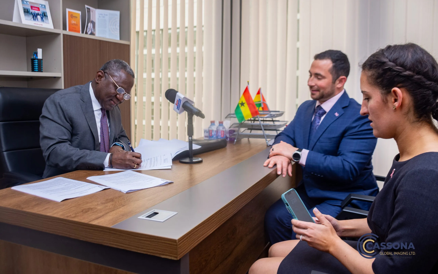 Partnership with Cassona, Ghana